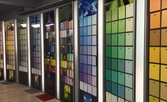Ralston Colour your Style - colorwall with paintsamples