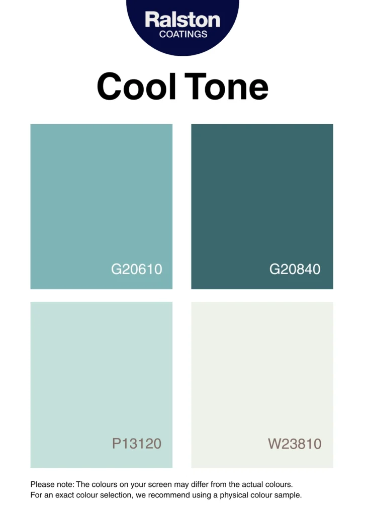 Coluston Color Cool Tone Colour Trend – Fresh, Light & Modern Interior Palette - Ralston
